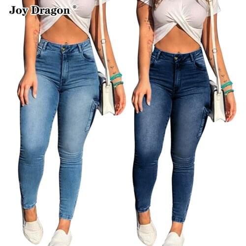 Traffic Women Fashion Chic Office Outfit High Waist Vintage Pencil Pants Plus Size Leggings Cargo Jeans Elastic Womens Pants
