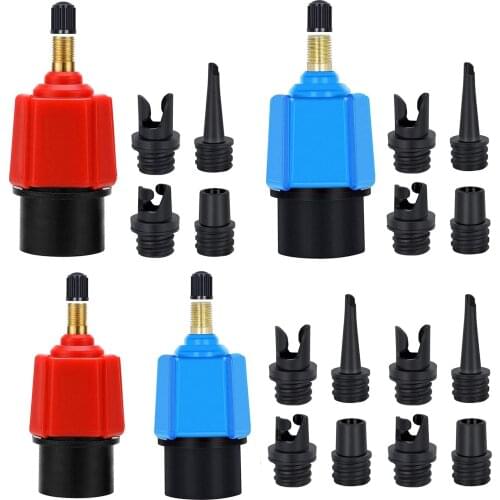 Inflatable Air Valve Attachment Kayak Accessories Parts kayak boat Inflatable Pump Adaptor - Air Compressor Valve Converter Kit