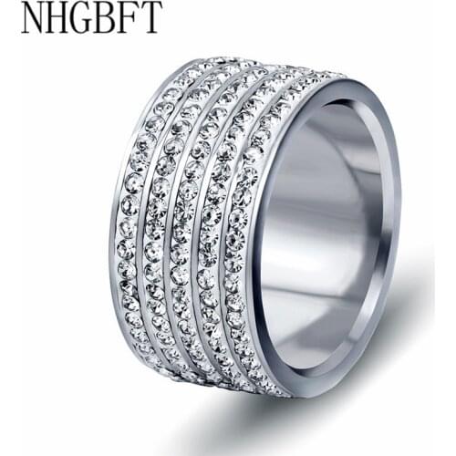 Кольца с фианитами для женщин NHGBFT China At AliExpress