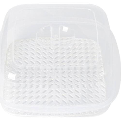 Microwave Oven Steamer Plastic Cook Container with Lid for steamed Bread Bun Dumpling Kitchen Utensil M6CE