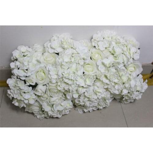 SPR Free Shipping 10pcs/lot Artificial silk rose flower wall wedding background lawn/pillar flower home market decoration