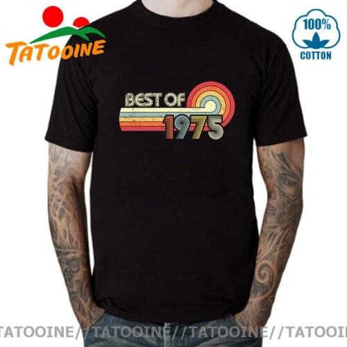 Tatooine Retro The 1975 Apparel Vintage Best of 1975 T shirt 45 Years Old Tshirt Born in 1975 T-shirt 45th Birthday Gift TShirt