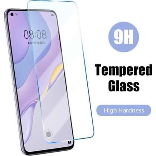 Tempered Glass for Huawei Y9 Prime 2019 Y7 Y6 Y5 2018 9H HD Phone Glass for Huawei Nova 5T Nova 8 SE 7 7i 6 Screen Protector