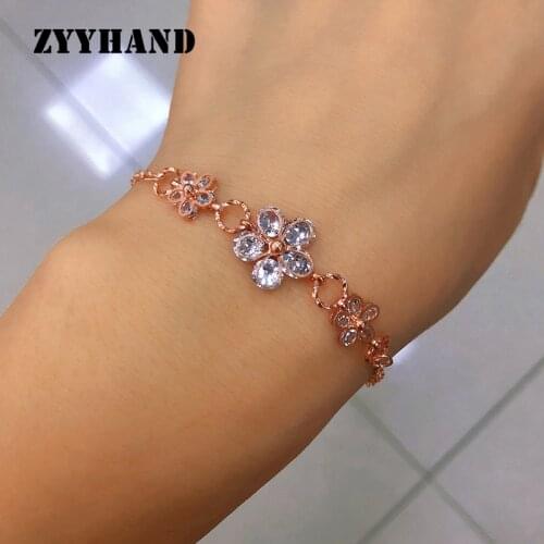 ZYYHAND Pink Bracelets