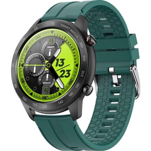 1.3 Inch Touch Screen BT Call Music Player Heart Rate Monitor Blood Pressure Fitness Tracker Pedometer Sports MX5 Smart Watch