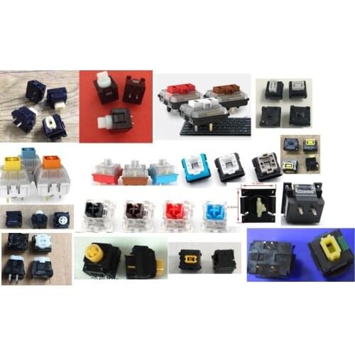 20pcs/lot SKPEGF Keyboard switch grey white axis Mechanical keyboard shaft button axis keyboard button switch button WKUES1B