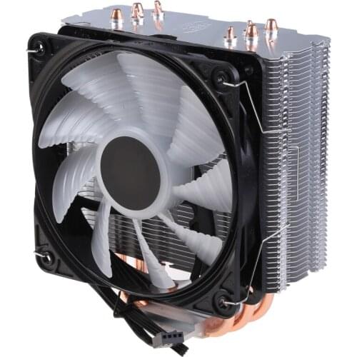 A0KB Be Quiet! CPU Cooling Fan Cooler with Muffler PWM 4 Direct Contact Heat Pipe CPU Cooler Radiator 12V 4Pin for intel/amd