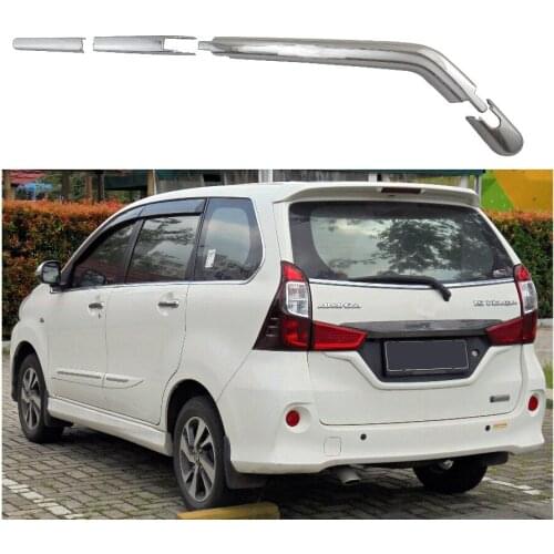 For Toyota F600 F601 F650 F654 Avanza 2003-2017 ABS Chrome plated Rear wiper cover car styling Auto wiper decoration 4pcs
