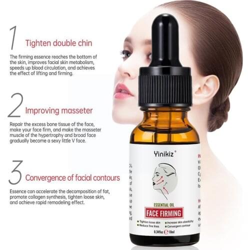 Beauty Face Lifting Essential Oil Body Massage Facial Scraping Firmness Care Essential Oil Massage Oil Enhance I6G9
