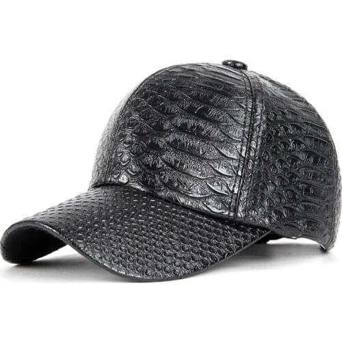 LDSLYJR Men's Leather Baseball Caps China