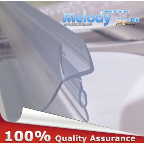 Me-309d2 Bath Shower Screen Rubber Big Seals waterproof strips glass door seals length:850mm Gap:10-17mm