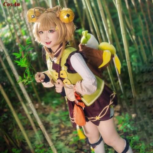 New Product Hot Game Genshin Impact YaoYao Cosplay Costume High Quality Lovely Uniform Unisex Activity Party Role Play Clothing