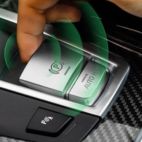 Parking Auto H Switch Button Cover For BMW F10 F07 X5 X4 F01 F16 X6 Q2U3 X3 F25 F26 F15 X4 W9F7