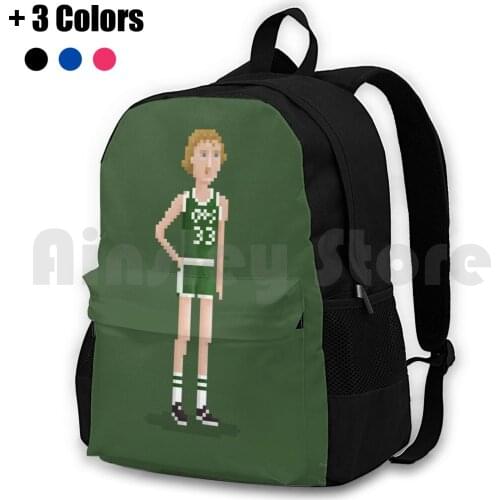 Bird Outdoor Hiking Backpack Waterproof Camping Travel Larry Bird Magico Basketball Basket Final Mvp Player Legend Fame Dream