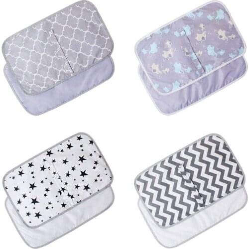 Portable Newborn Waterproof Baby Changing Mat Infant Foldable Travel Changing Diaper Nappy Liners Pad 090A