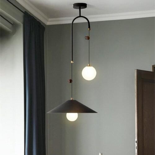 Modern Minimalism Pendant Light Living Room Lighting Suspension Bedroom LED E27 Lamp for The Kitchen Home Decoration Lighting