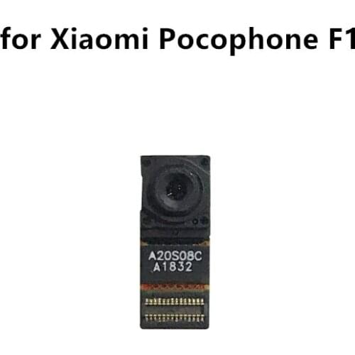 Test QC for Xiaomi pocophone f1 Mobile Phone Front Camera Module Flex Cable Main Camera Assembly Replacement Repair Parts