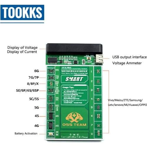 Universal Battery Fast Charging and Activation Board Plate for iPhone Samsung all Smartphone Repair Tool
