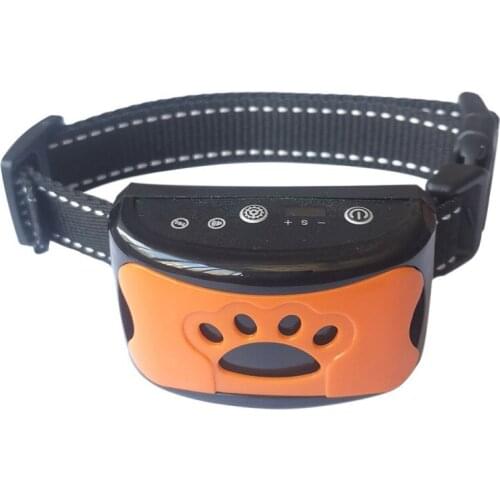 Pet Dog Barking Device Intelligent Automatic Adjustment Prompt Sound Vibration Waterproof Durable Practical Pet Supplies