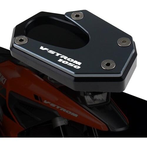 For SUZUKI V-STROM 1050 XT VSTROM 1050 2020 Motorcycle CNC Side Kickstand Stand Extension Enlarge Plate