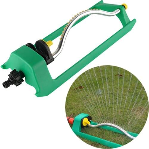 18 Hole Garden Lawn Sprinkler Swing Plastic Aluminum Tube Automatic Garden Water Sprinklers Watering Drip Irrigation Tool