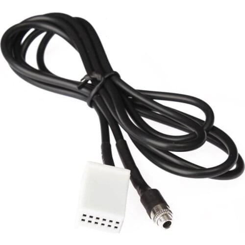 Biurlink Car Radio AUX Input Audio Wiring Adapter For Peugeot 307 3008 308 407 408 508 for Citroen C2 C3 C4 C5