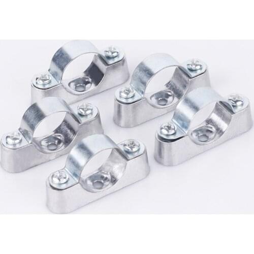 Free shipping pipe clamp 5pcs/lot with screw From the wall yards away from the wall of the card saddle card, galvanized by the