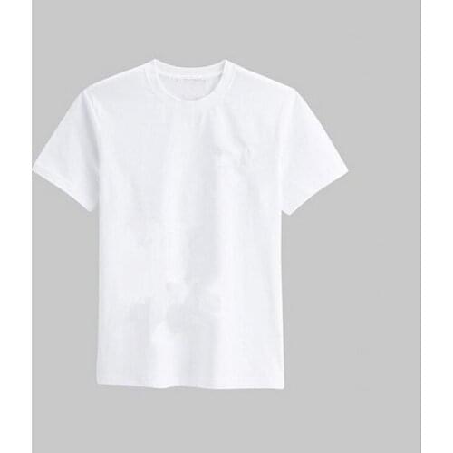 Children blank White Cotton T-shirt Short sleeve Hand draw Printing Graffiti tops School Kindergarten boy Girl Student cultural