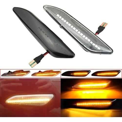 Dynamic Side Marker Light Turn Signal Indicator Repeater Lamp For Fiat Tipo Egea Alfa Romeo 147 156 Sportwagon Lancia Ypsilon