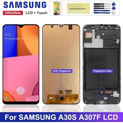 For Samsung Galaxy A30S LCD Touch Screen Digitizer Assembly Display For Samsung A30s A307 A307F A307G A307YN display screen