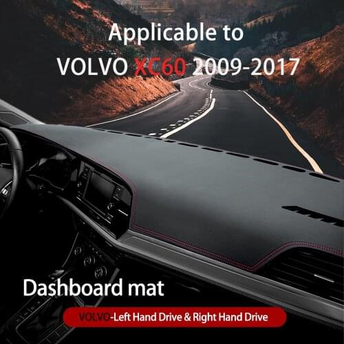 For VOLVO XC60 2009 2010 2011 2012 2013 2014 2015 2016 2017 Anti-Slip Mat Dashboard Cover Pad Sunshade Dashmat Accessories Rug