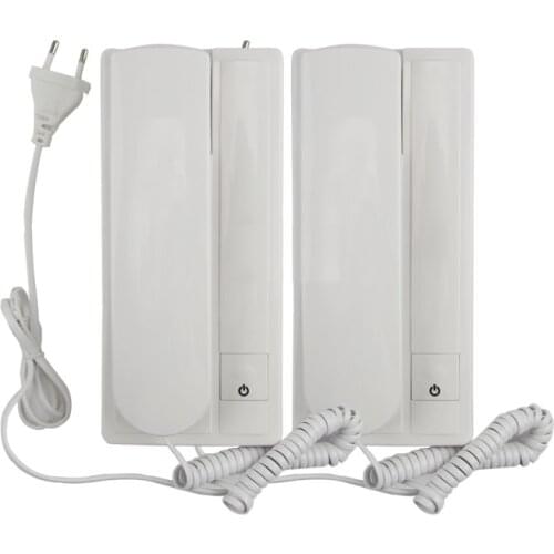 Bidirectional call phone wired Non visual intercom doorbell a couple non-Visual two-way voice