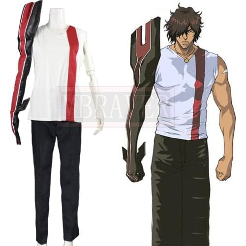 Bleach Yasutora Sado Chad Cos Cosplay Costume Party Christmas Halloween Custom Made Any Size