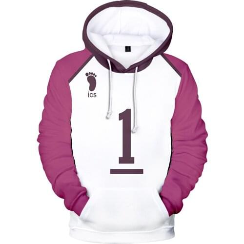 Fashion Haikyuu Hoodies Men/women Hot Harajuku 3D Print Streetwear Haikyuu Mens Hoodies Sweatshirt Plus Size Clothes