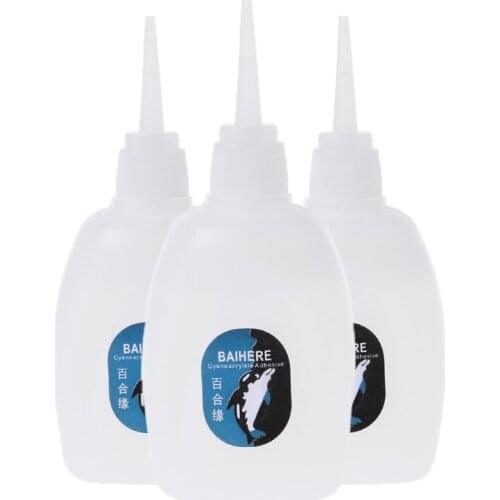 Instant Strong Super Glue 502 Cyanoacrylate Adhesive Wood Rubber Leather Craft