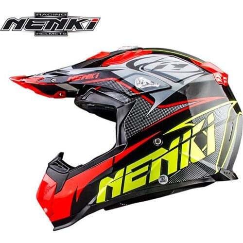 MX Helmet NENKI Motocross Motorcycle Enduro Off-Road Helmets Motorbike Dirt Bike ATV BMX Downhill DH MTB Rally Racing Moto Casco