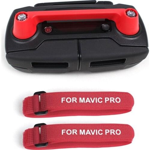 2 in 1 Accessories kit for DJI Mavic Pro Drone, Transmitter Protector Stick Thumb, Propeller Stabilizer Fixing Strap