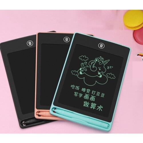Creative Writing Drawing Tablet 6.5 Inch Notepad Digital LCD Graphic Board Handwriting Bulletin Board for Education Business