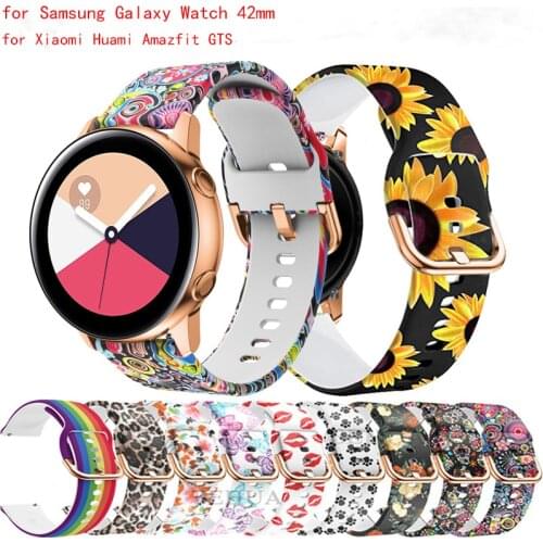 20mm Silicone Watch band strap For Samsung Galaxy watch 20 mm Watch Wrist Band sport Bracelet For Xiaomi Huami Amazfit Bip Youth
