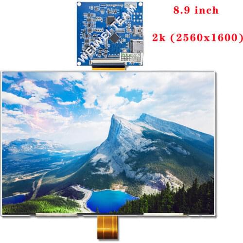 Light Curing 8.9 inch 2k LCD screen + To Mipi Driver Board TFTMD089030 Projector Parts DLP SLA 3d Printer Panel