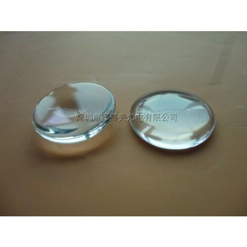 LED glass lens diameter 25MM Height 6.8MM and 11.6MM,Plano convex lens ,power LED lenses