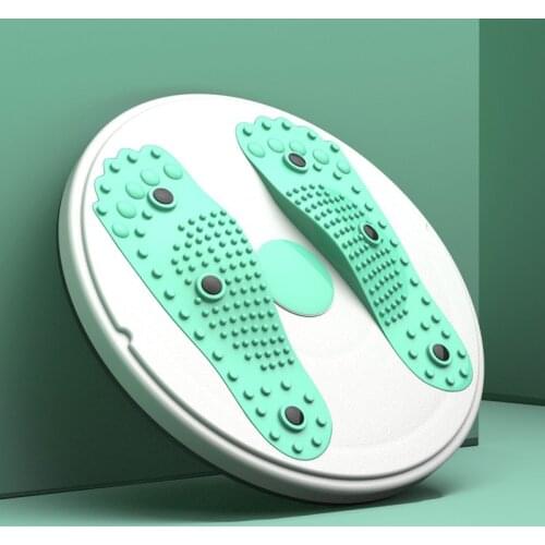 Waist Twist Disc Twisting Abdominal Workout Exercise Equipment Magnetic Massage Turntable Body Building Fitness Slim Twister