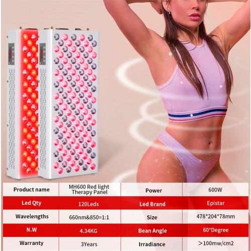 200pcs 300pcs 5watt high power led red light therapy device with 850nm infra red light therapy