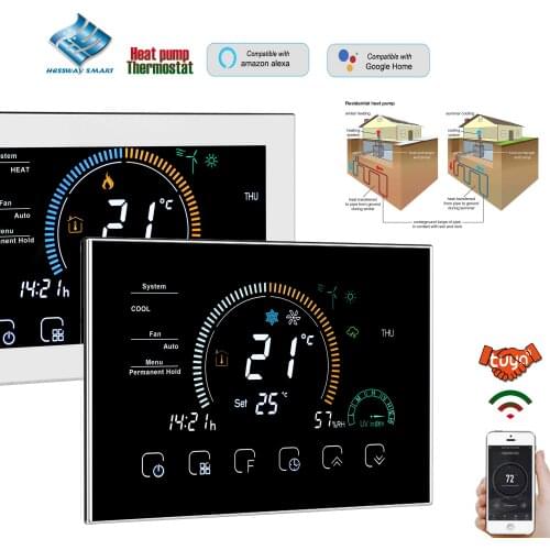 24V High Efficiency Furnace THERMOSTAT for Heat/Cold,Valve Control Work Northern America-United States, Canada and Greenland