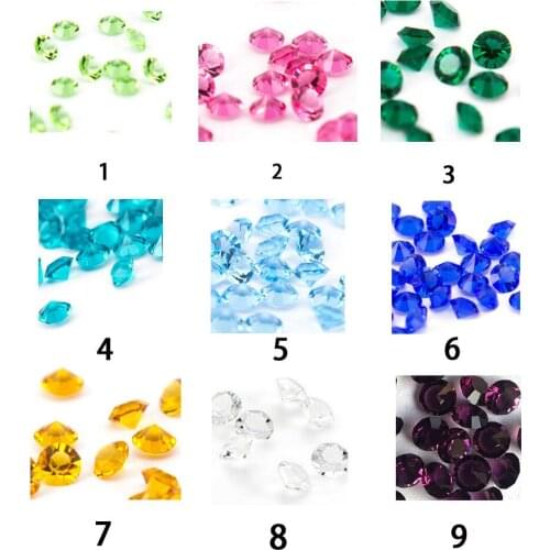 270pcs 4mm crystal birthstones floating charms for Living glass locket