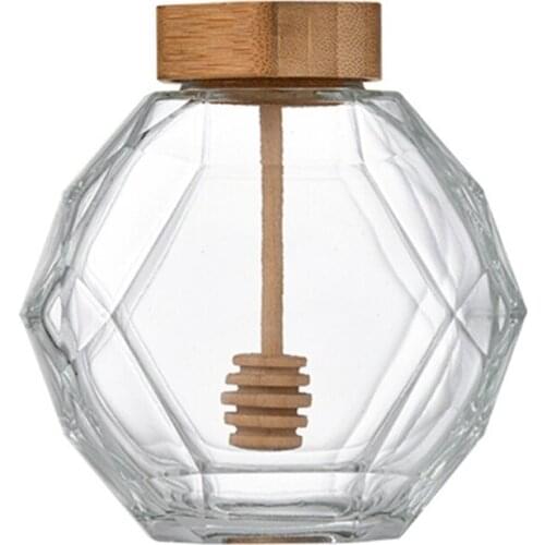 380ML Hexagonal Jam Jars , Transparent Jam Jar Bottles for Jams, Honey, Wedding Favors, Shower Favors, Baby Foods, DIY S