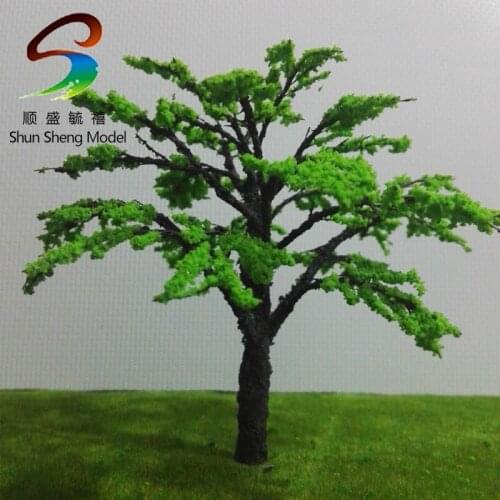 5pcs H :110mm Manufacturer Scale Train Layout Set Model Scale Wire Trees in size