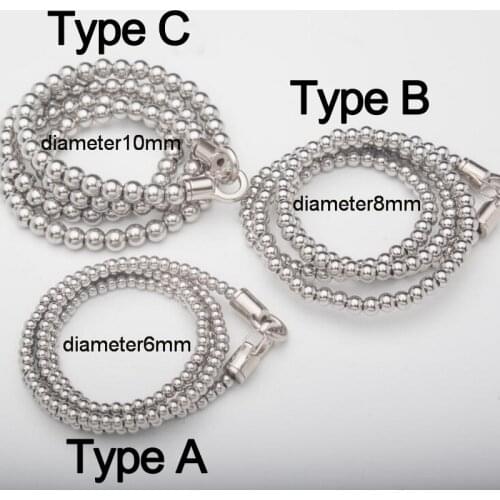 EDC Self defense Titanium Steel Necklace Bracelet Personal Protection Steel Ball Self-defense Tactical Waist Car Pendants