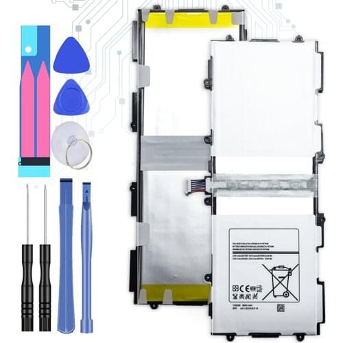 Tablet Li-Polymer Battery For Samsung Galaxy Tab 3 10.1 GT P5200 P5210 P5220 P5213 Replacement Battery T4500E T4500C 6800mAh