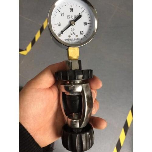 Diving meter diving pressure gauge diving cylinder pressure gauge diving cylinder pressure gauge residual pressure gauge oxygen